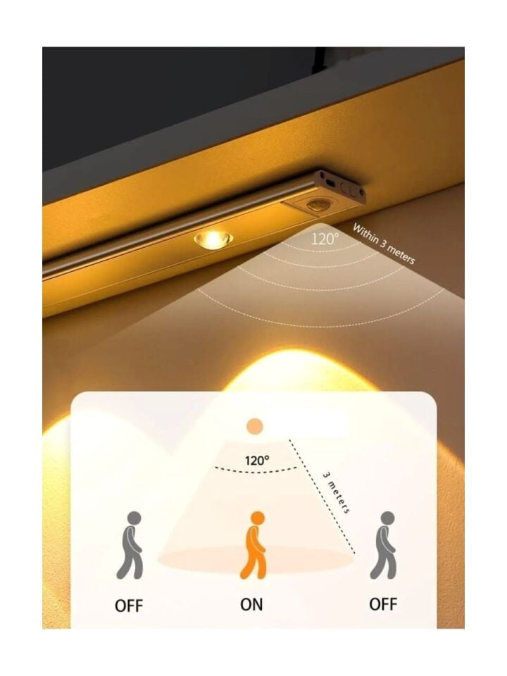 Cata CT-2464 Bella Slim Cabinet 3 Renk Modlu, Şarjlı, Sensörlü