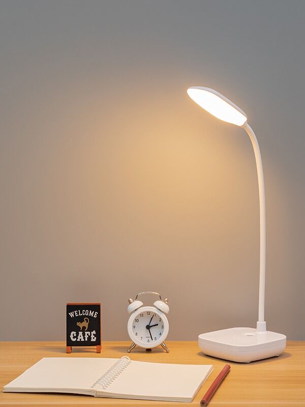 Dokunmatik Şarjlı Masa Lambası Beyaz - mol1922