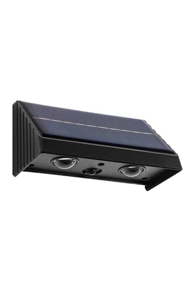 Ack Ag60-05801 114x60x54mm 3000k Tek Yonlu Sıyah Govde Solar Led Bahce Armaturu