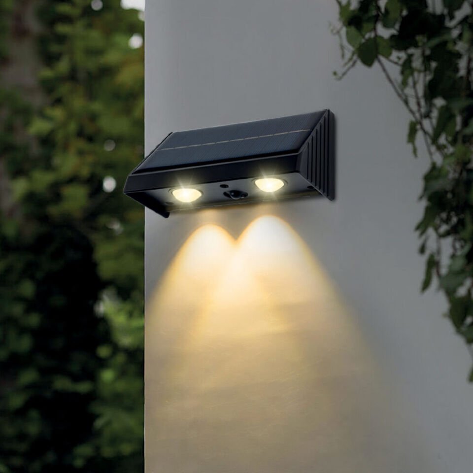 Ack Ag60-05801 114x60x54mm 3000k Tek Yonlu Sıyah Govde Solar Led Bahce Armaturu
