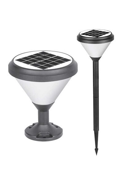 ACK AG60-07801 20W 3000K Günışığı Solar Led Bahçe Armatürü